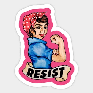 resist Sticker